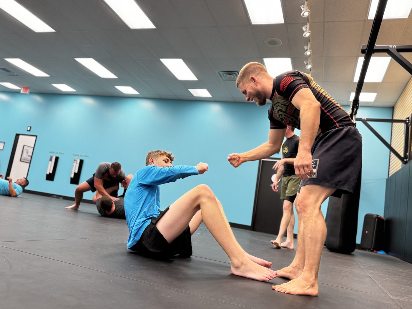 Adult Brazilian Jiu Jitsu technique in Excelsior Springs